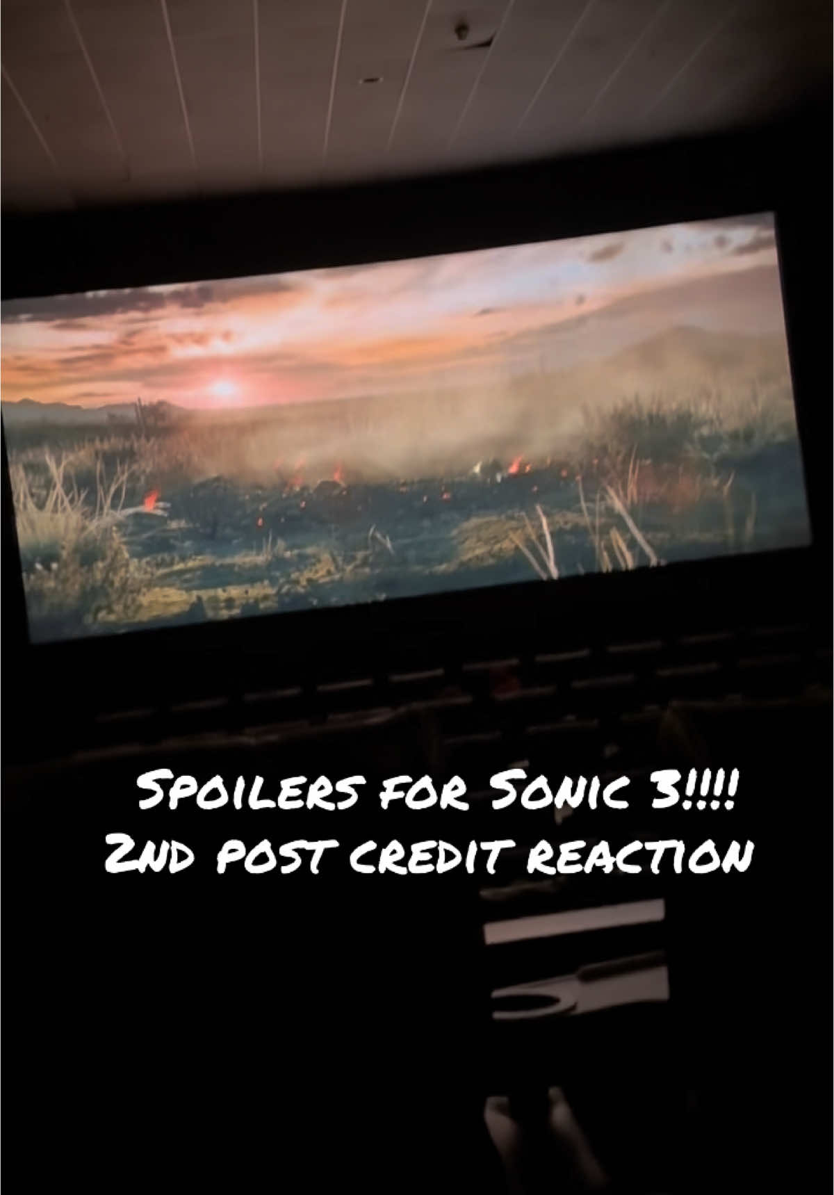 We all pretty much thought this was gonna happen, but it’s still nice to see it #sonicmovie3 #sonicthehedgehog #sonic #shadow #shadowthehedgehog #sega #sonicthehedgehog3 #sonic3spoilers #sonic3postcreditscene #reaction 