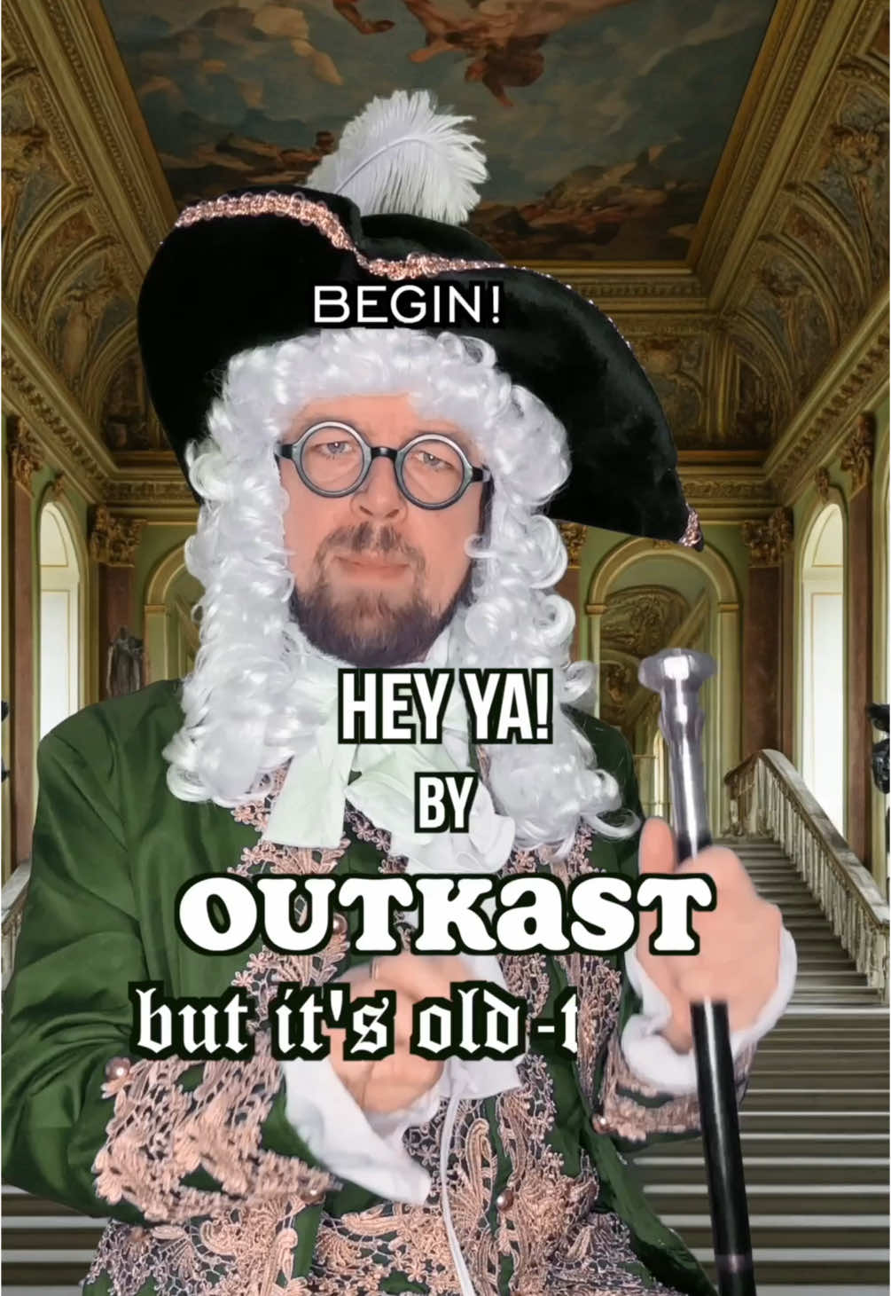 A piece from Lord Andre of the House of Three Thousand.  Opera voice: Jon Matthews/ operajon on IG / jonathanmmatthews on YT  #outkast #andre3000 #heyya #2000sthrowback #2000smusic #coversong #parody #classicalmusic #baroque #history #historymemes 