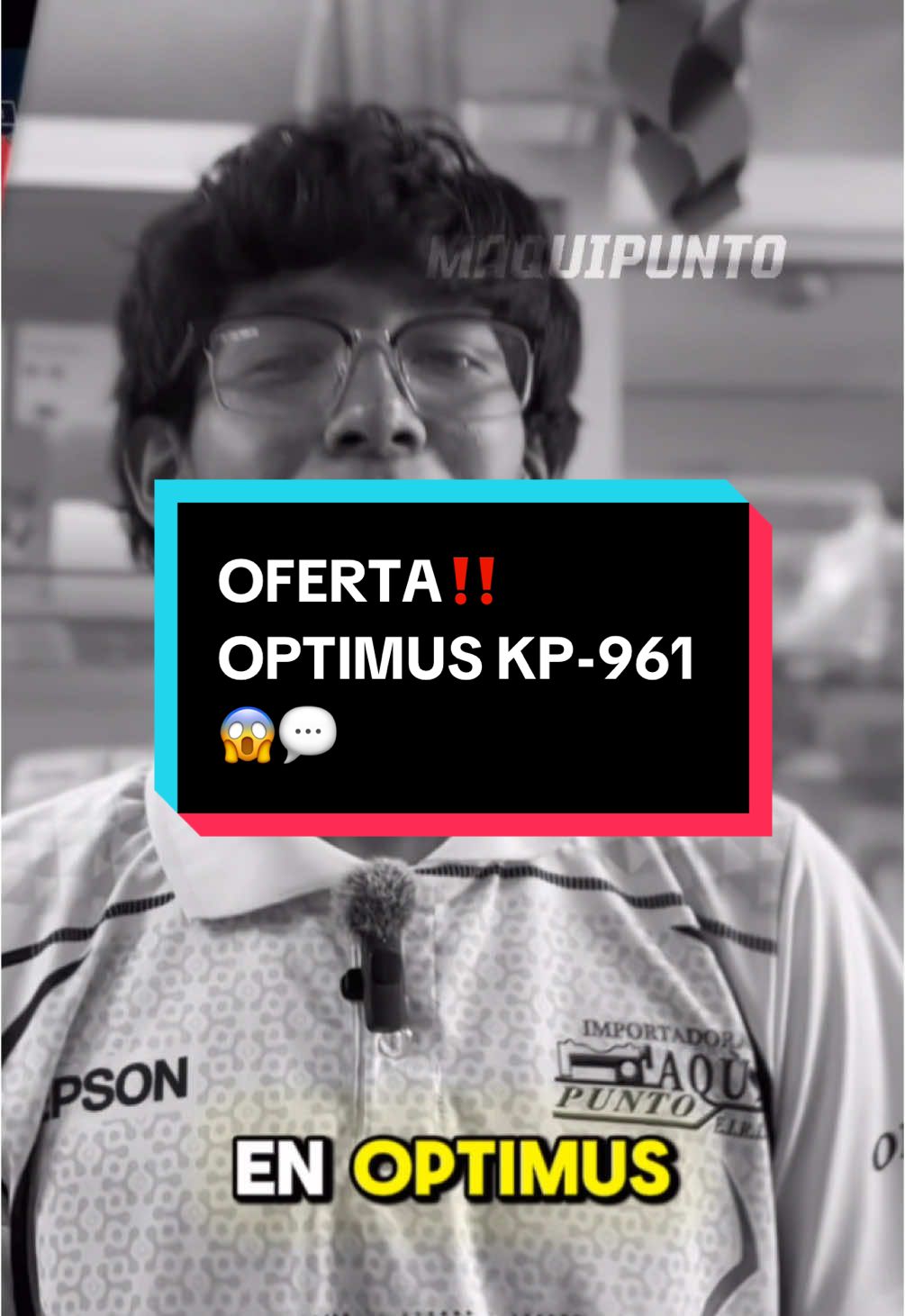 OFERTA‼️‼️ RECTA OPTIMUS KP-961 🤓☝️🚨 Más información al priv 😳💬 #peru🇵🇪 #optimus #recta #lima #arequipa #maquipunto #viral #trend #fyp 