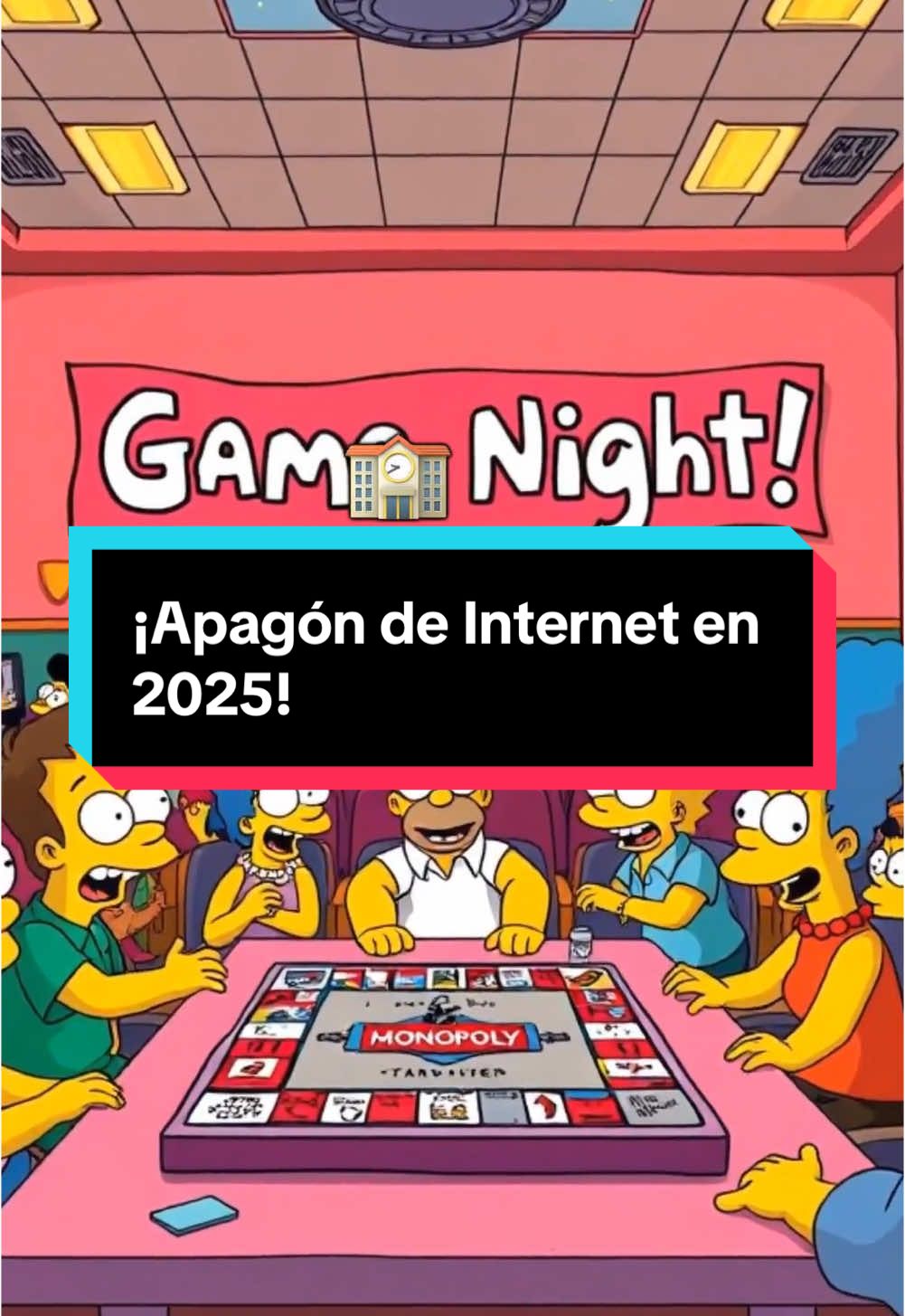 ¡Apagón de Internet en 2025! #lossimpson #apagon #internet #prediccion #comunidad #viralvideo #fyp #tiktok #simpsons 