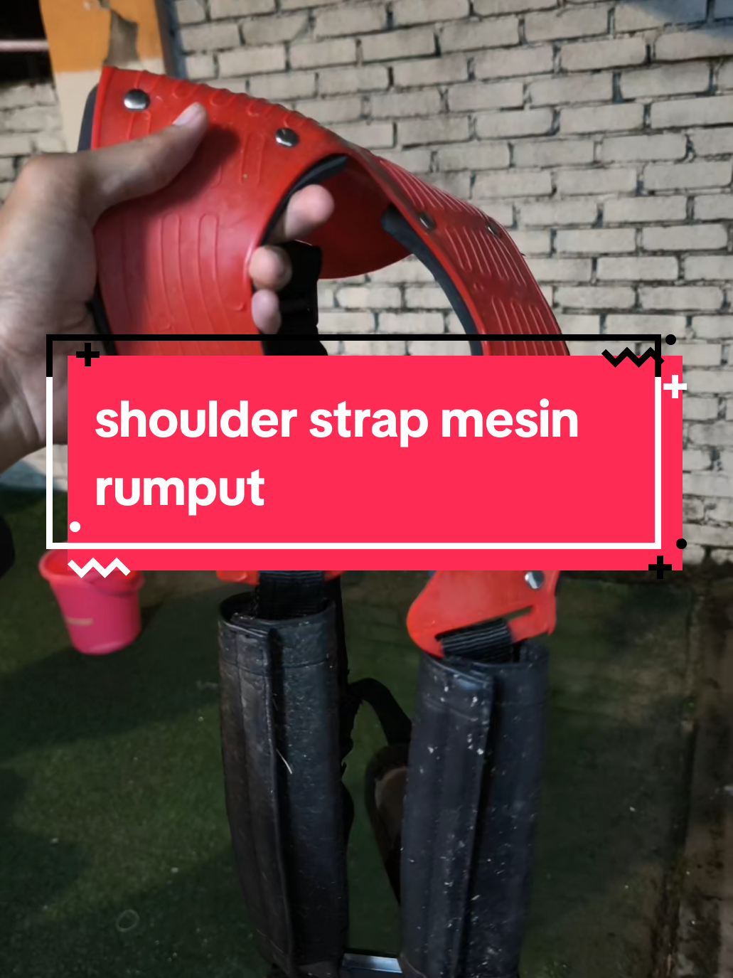 Replying to @bangteh71 harness double shoulder mesin rumput #harnessmesinrumput #mesinrumput #shoulderstrapmesinrumput 