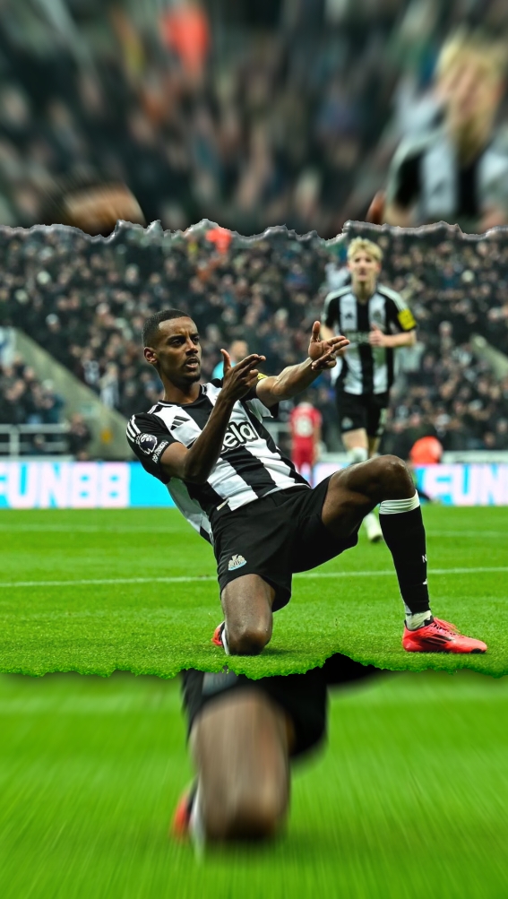 bro ini tidak bisa berhenti mencetak goal😎🔥#alexanderisak #newcastleunited #footballedit #fypツ 