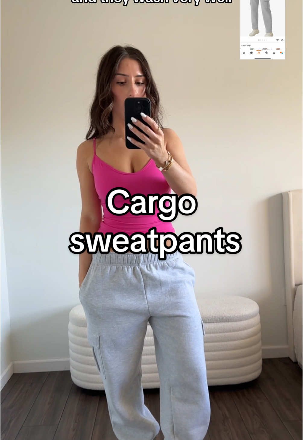 Cargo sweatpants!! These are in my Amazon SF! #cargosweats #cargosweatpants #cutecargopants #cargosweatpantoutfit #amazonfinds #amazonfashionhaul #fashion #sweats #sweatpants 