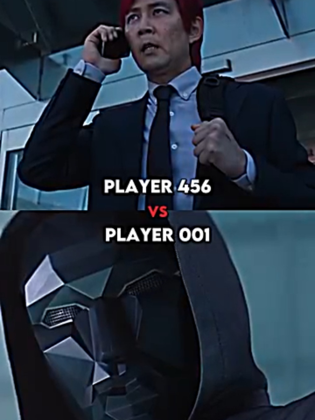 Player 456 vs player 001 #squidgame 