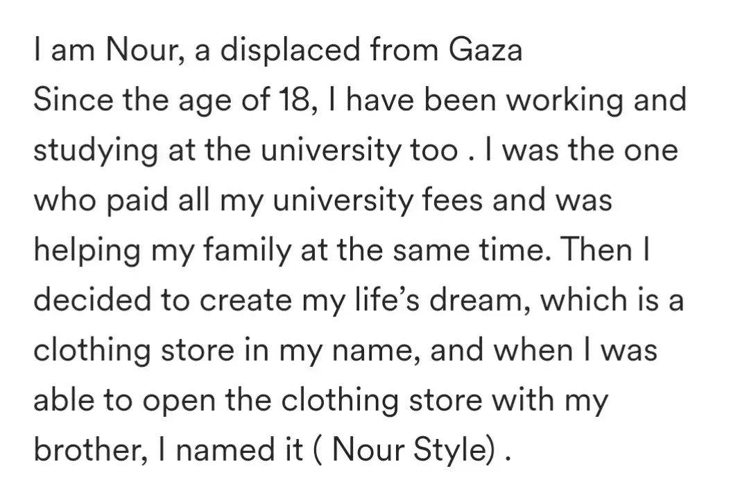 Nour is such a brilliant hardworking girl. ALREADY 73%!! SO CLOSE!! Please help by sharing or donating!! link in my bio Nour and her family!!! #kpop #2025 #christmas #y2k #winter 