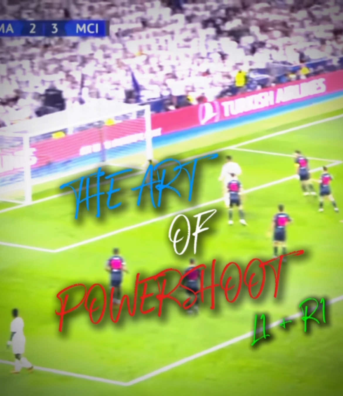 The art of POWERSHOOT 🔥🔥 #foot #footballtiktok #powershot 