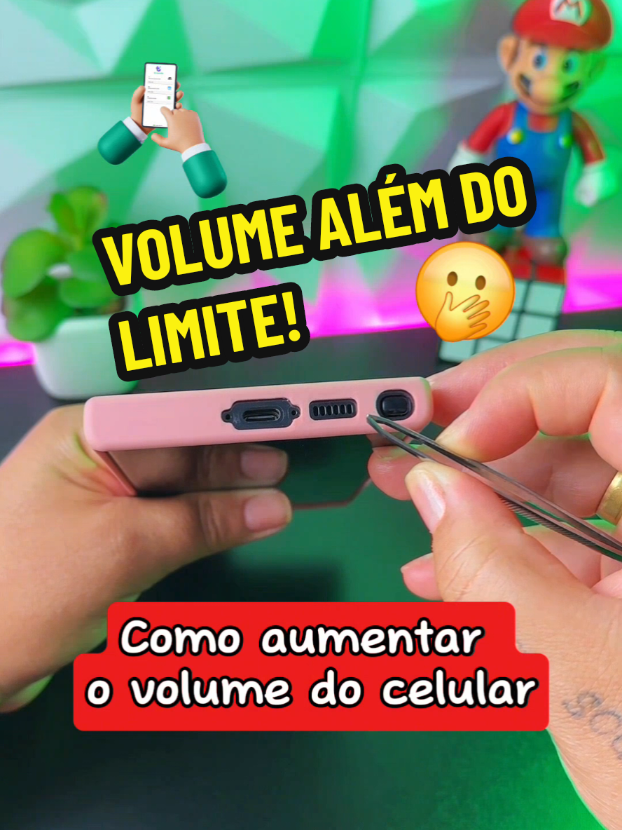 Como aumentar o volume do seu Telefone! #celular #dicas #telefone #truques #tecnologia #android #dicas_utilidades #tips #aprendanotiktok 