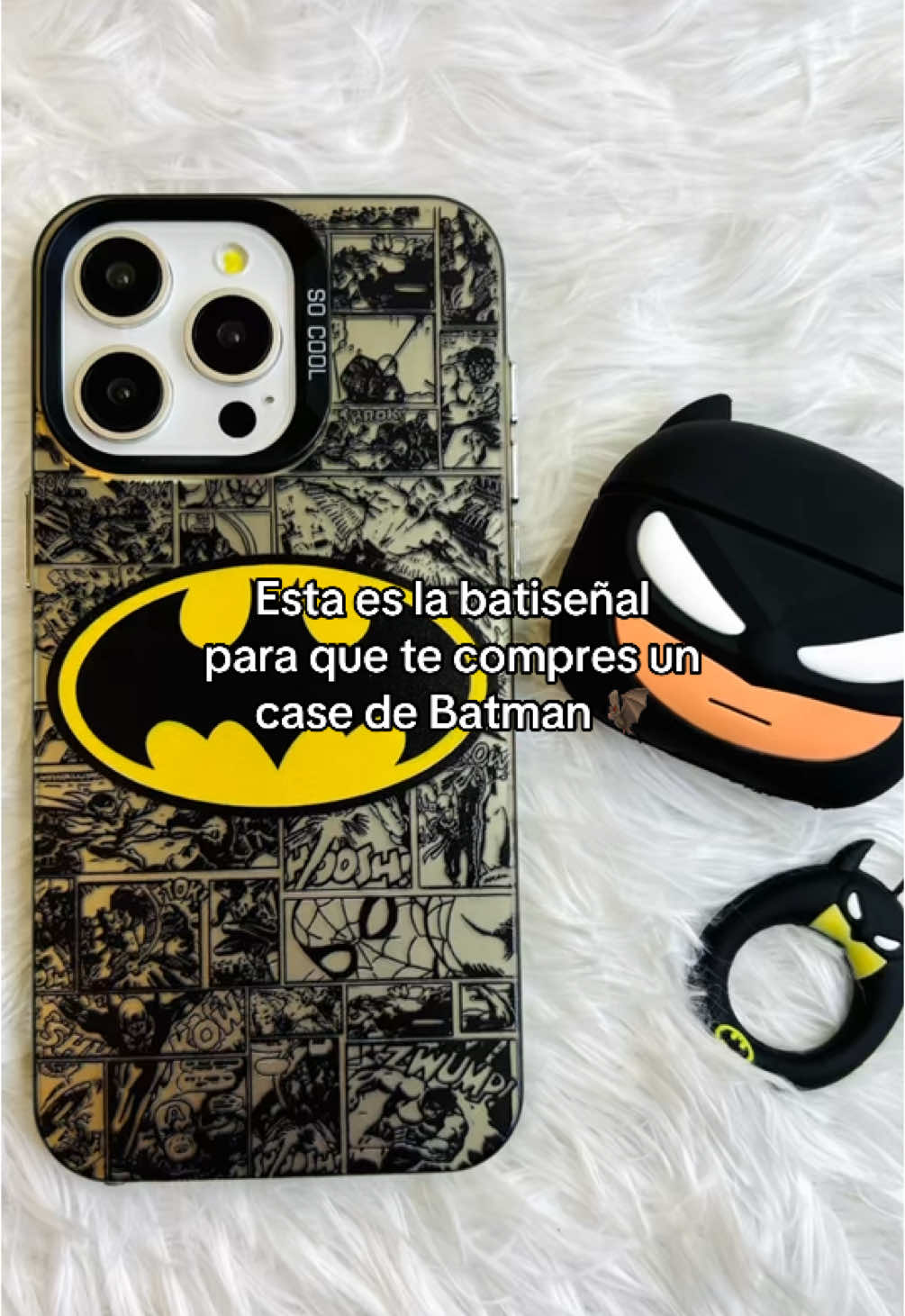 Batiseñal #Batman 🖤  🤩#caballerodelanoche #batiseñal#baticueva #dc #comic #batimovil #ciudadgotica #fundas #iphone #cases #tecpowerperu 