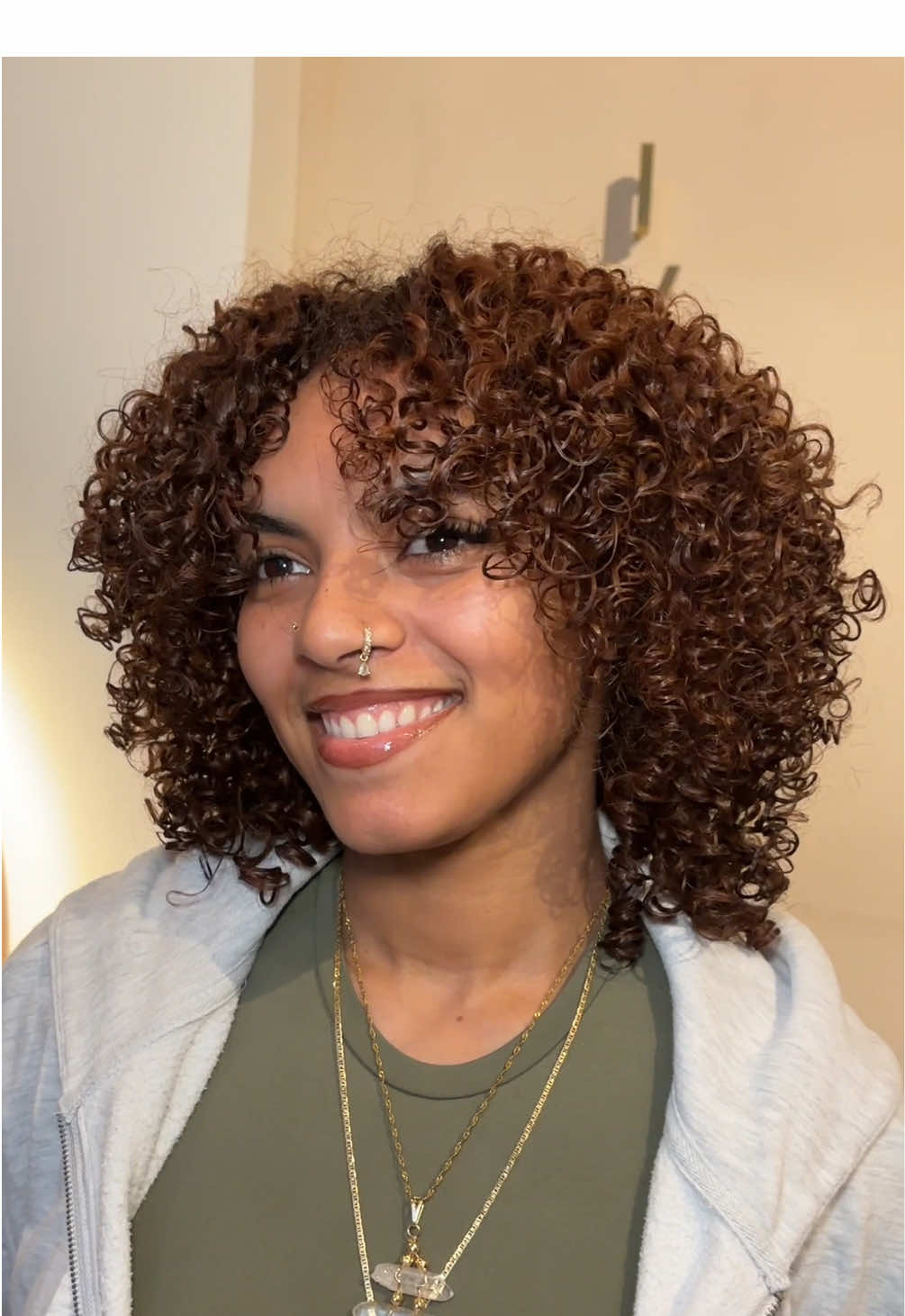 Full color and Curly Cut 🤎✨ @The Ivory Salon @AG Care @Mizani @Wella Professionals @Wella Education  #curlycut #curlyhairroutine #orlandocurls #curlyhairtutorial #orlandohairstylist #curlyhairtips #coppercurls #copperhair #copperhaircolor #theivorysalon #lakenonahairstylist 