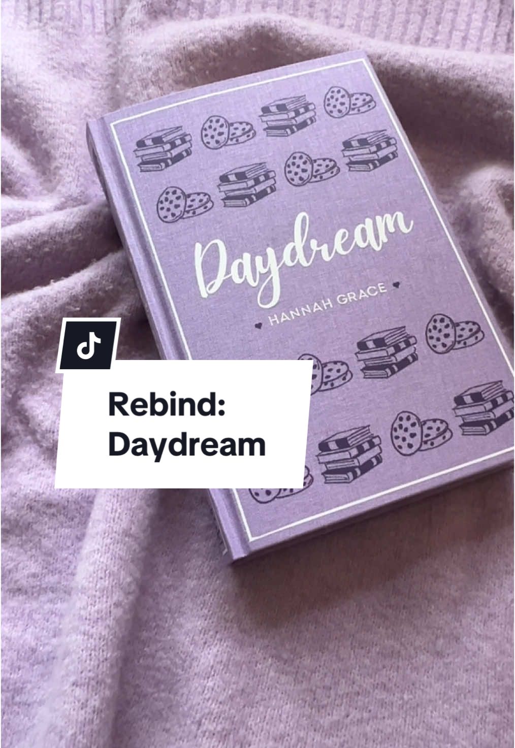 Daydream by @Hannah Grace  Sorry for the dramatic tear!  A sweet design for a sweet story.  #hockeyromancebooks #romancebooktok #collegeromance 