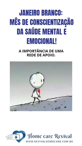 O Janeiro Branco é uma campanha de conscientização sobre saúde mental e emocional, criada em 2014. Aproveita o simbolismo do início do ano para promover reflexões e ações voltadas ao bem-estar psicológico. Os objetivos incluem incentivar diálogos sobre emoções, combater preconceitos em relação às doenças mentais e divulgar informações sobre prevenção e tratamento. A campanha destaca a importância de cuidar da mente tanto quanto do corpo, estimulando hábitos saudáveis e a busca por apoio profissional, quando necessário. #importante #homecare #Prevenção 