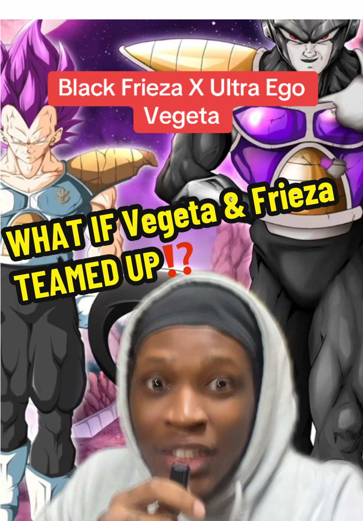 Honestly nobody is beating these two #dragonball #dragonballsuper #ultraego #blackfrieza 