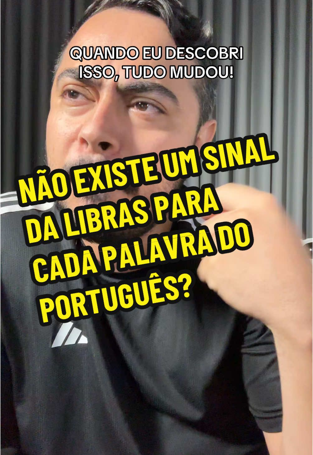 MINHA MENTE EXPLODIU COM ISSO 🤯 #libras #curiosidade #tiktokesducacao #linguadesinais 