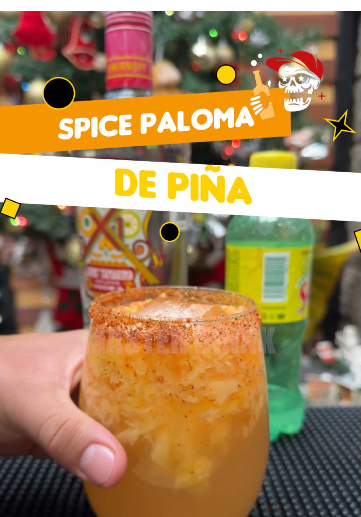 ¿Cómo te caería un trago con SMIRNOFF DE TAMARINDO con PIÑA? #spicypaloma #paloma #smirnoff #smirnoffdetamarindo #vodka  #coctel #bebidas #drinks #trago #masterdrink