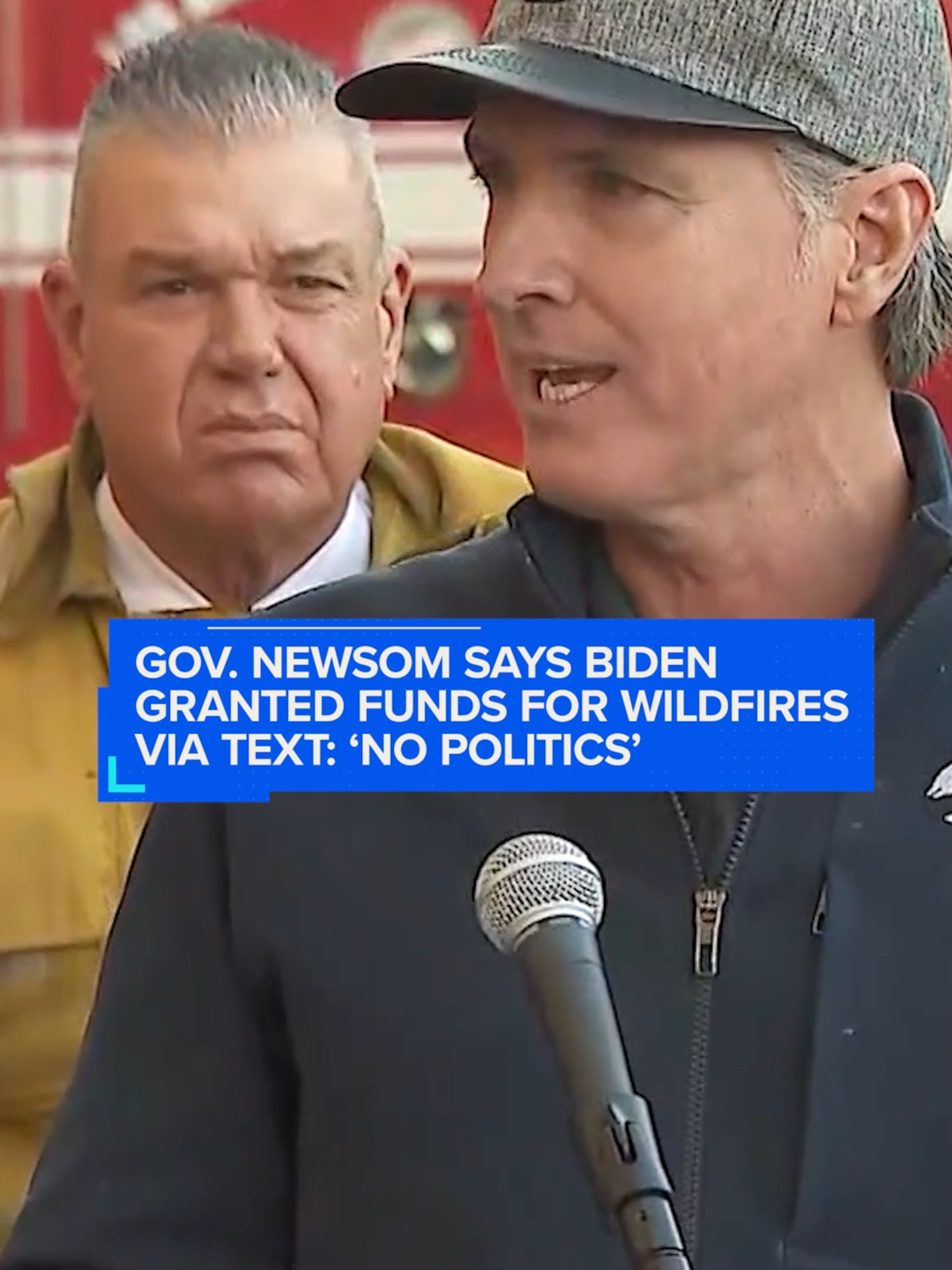 As wildfires rip through Los Angeles, Gov. Gavin Newsom said he reached out to President Joe Biden for emergency funds after declaring California's state of emergency.