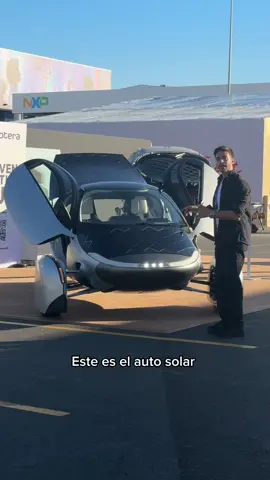El auto solar de 3 ruedas sale a la venta  #ces2025 #auto 