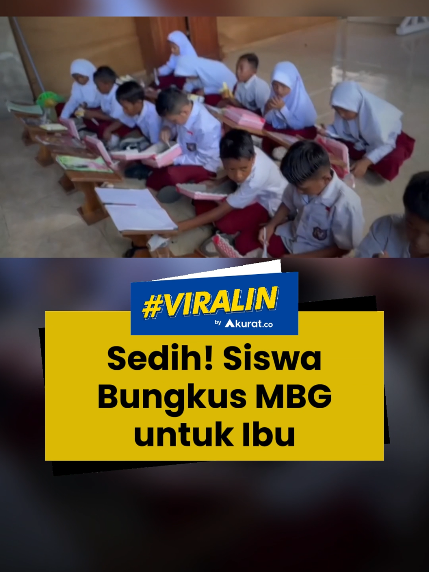 Tetap semangat ya, dek! 🥹 Sebagai informasi, Program Makan Bergizi Gratis (MBG) dilaksanakan serentak di 190 titik yang tersebar di 26 provinsi pada hari perdananya, 6 Januari 2025. Pemerintah menargetkan program MBG dapat menyentuh tiga juta penerima manfaat selama Januari hingga Maret 2025, yang terdiri dari balita, santri, siswa PAUD, TK, SD, SMP, SMA, dan ibu hamil serta ibu menyusui. #viral #mbg #makanbergizigratis #siswa #sd #momensedih #akuratco 