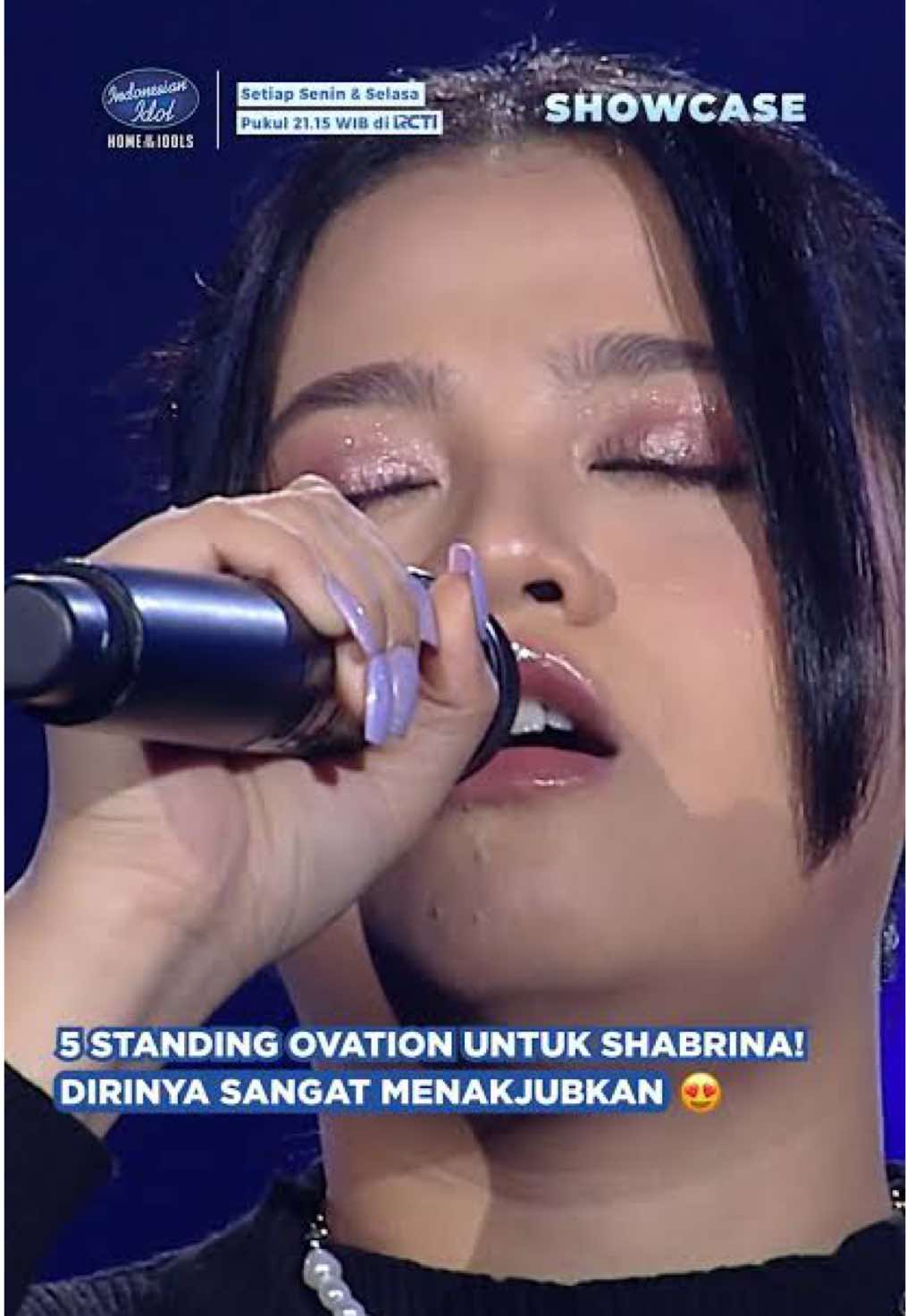 5 STANDING OVATION ke SHABRINA ‼️ Cobalah Mengerti (Peterpan) - Showcase 2 - Indonesian Idol 2025 #shabrinaleanor  #showcase2  #cobalahmengerti  #indonesianidol 