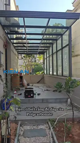 ĐỘ DÀY POLYCARBONATE BẠN ĐÃ BIẾT CHECK #tamloplaysang #xuhuong #fyp #polycarbonate #tamloplaysangkienan #foryou 