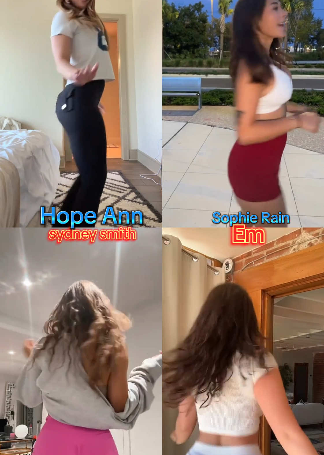 Viral Dance Trends TikTok  #creatorsearchinsights #trending #dance #viralvideo #trendingvideo #fyp #christophert39 Em, sydney smith, Sophie Rain, Hope Ann #creatorsearchinsights @ChristopherT @ChristopherT @ChristopherT 