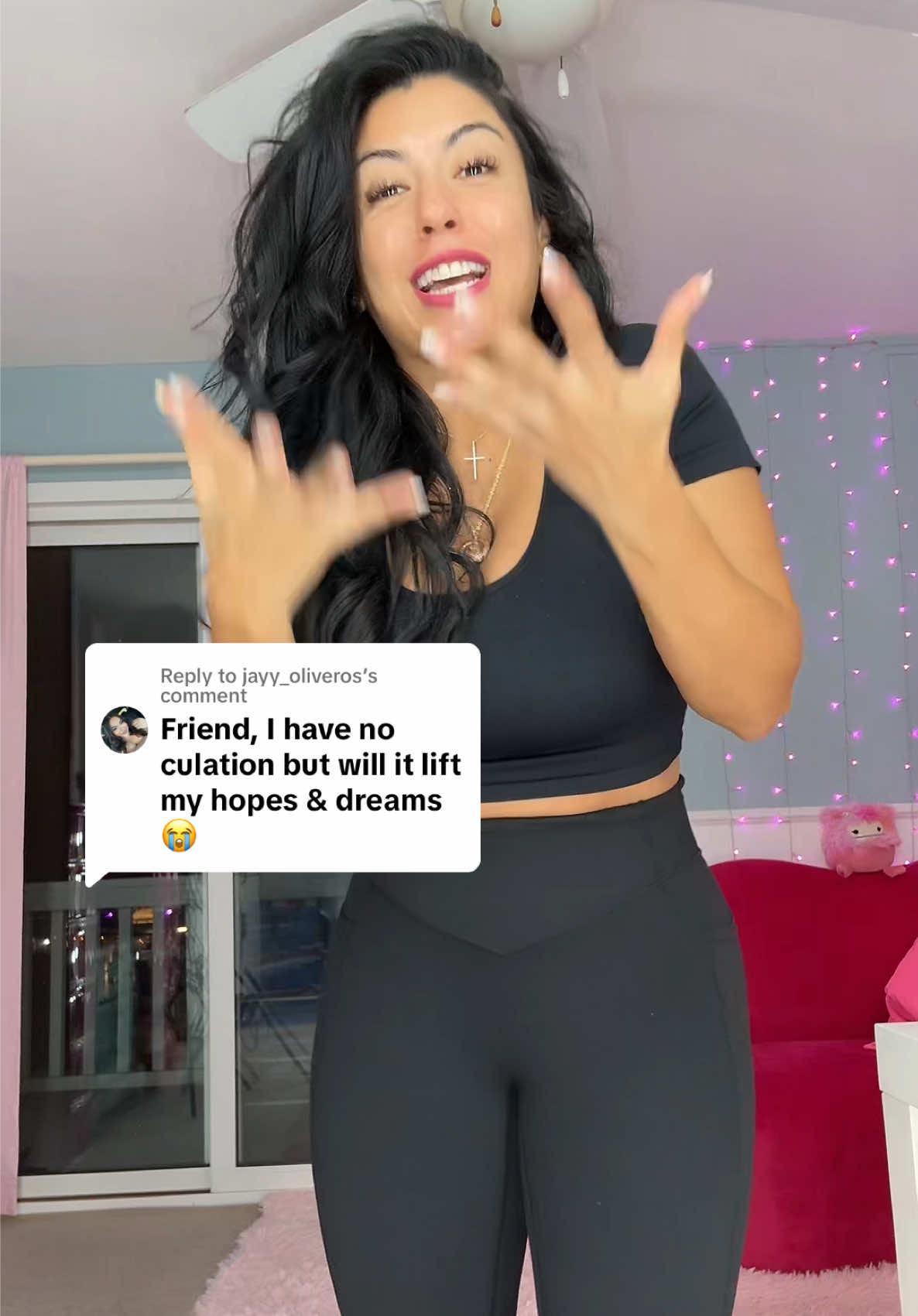 Replying to @jayy_oliveros this comment had me 😭😭🤣🤣🤣 I love my girls who have a sense of humor. We can’t be friends if you don’t 🤣  #halara #halaraeveryday #halaraleggings #leggings #buttlifting #curvyfashion #curvytiktok #curvybodies #creatorsearchinsights 