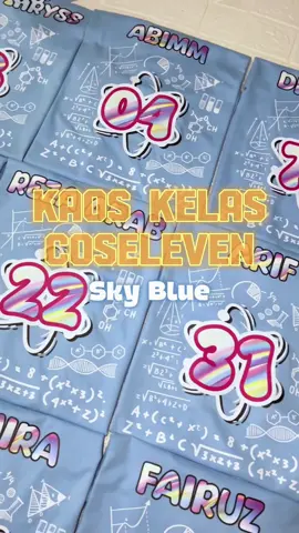 8 Warna dalam satu kaos 🔥 Kapan lagi bikin kaos kelas cuman 65 ribu dapet banyak bonus 😍 : 1. Free Stiker 2. Free Jasa Desain 3. Free Kaos Wali Kelas 4. Free Ongkir ke seluruh Indonesia Ayo Konsultasikan Desain Kaos kelasmu🙌🏼 • 📌Intip Hasil Produksi Kami di : @afourportofolio • 𝐔𝐧𝐭𝐮𝐤 I𝐧𝐟𝐨 𝐝𝐚𝐧 P𝐞𝐦𝐞𝐬𝐚𝐧𝐚𝐧: Workshop : 🏠 Jl Margo Mulyo No 5 RT 05/08, Arcawinangun, Purwokerto Timur, Kabupaten Banyumas( GMaps AFOUR STUDIO ) 📲Whatsapp : 0877 3383 7353 #kaos #kaoskelas #kaoskelaskeren #kaoskelasaesthetic #bajukelas #kaosangkatan #kaossablon #sablonkaos #afourstudio 