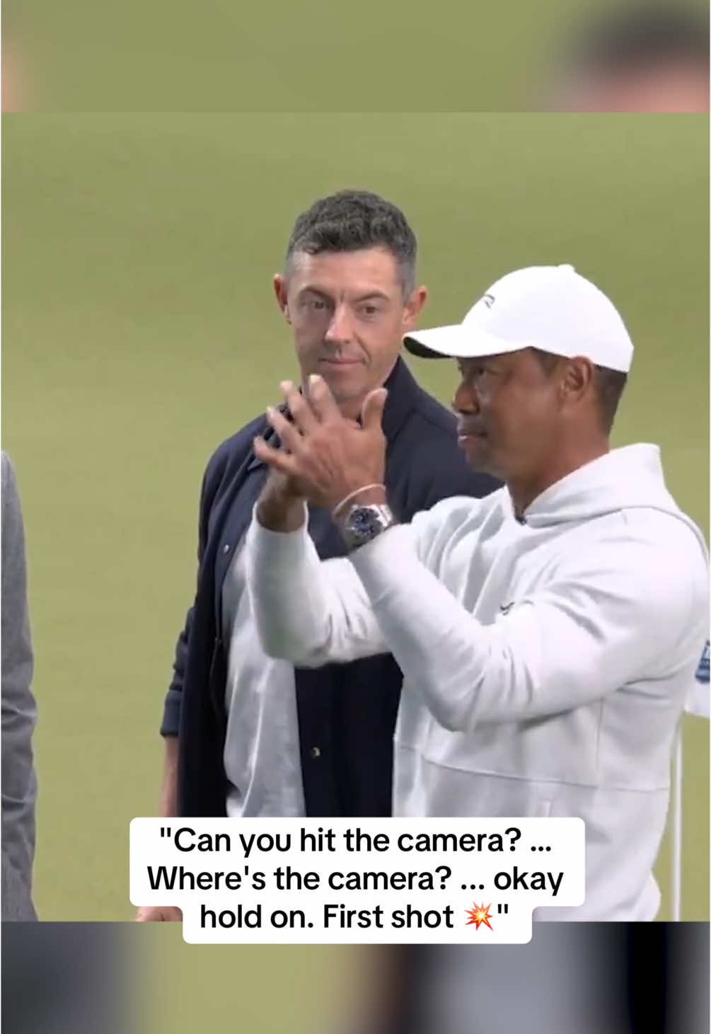 #TigerWoods is a magician with a golf club 🪄 (via @TGL) #Tiger #golf #RoryMcilroy 