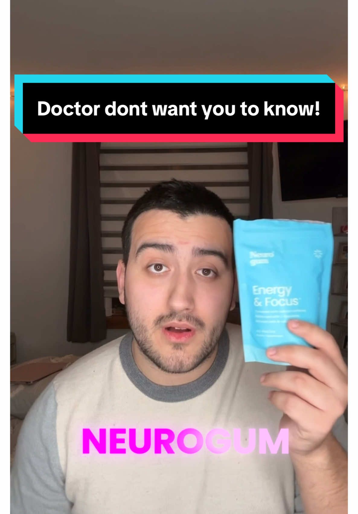 Guys i absolutely love this neuro gum if you wanna start out 2025 right making you reach you’re highest potential go check it out! #trending #neuro #viral #tiktokshop #tiktokmademebuyit #buynow  #tiktokreviews 
