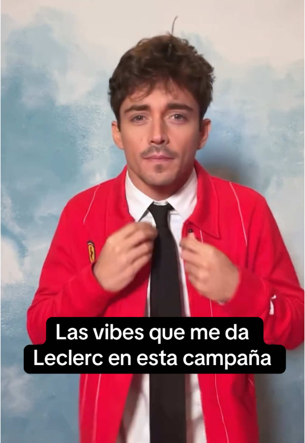 La verdad fue en lo primero que pensé 😅 #leclerc #f1 