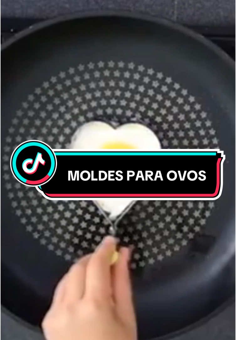 Link do Produto na Bio!! Conjunto de Moldes para Omelete: Criatividade na Cozinha!🛒