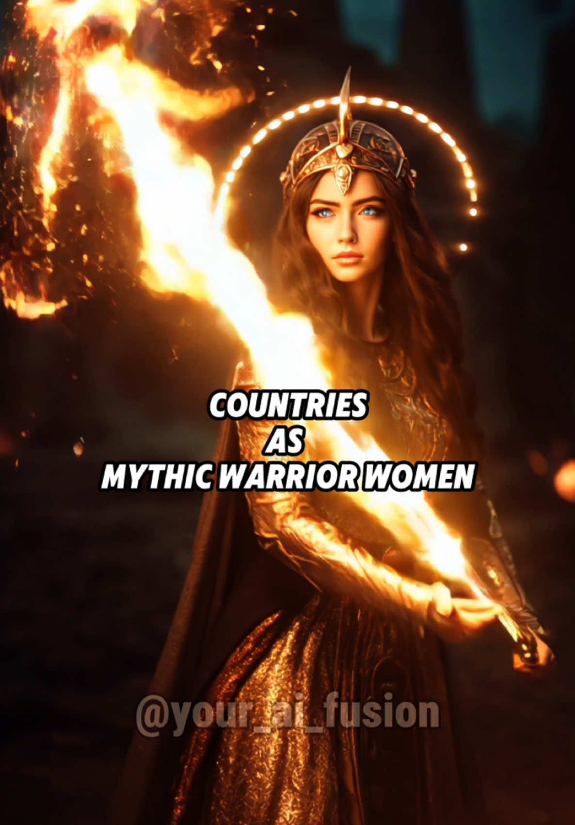 COUNTRIES AS MYTHIC WARRIOR WOMEN | Pt.1 #midjourney #midjourneyart #midjourneyai #ai #fyp 