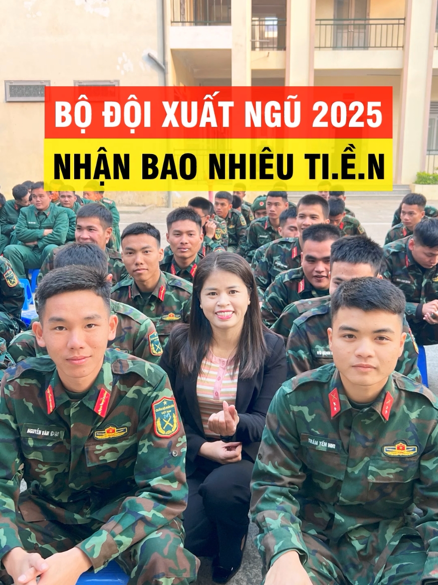 Bộ đội xuất ngũ 2025 nhận bao nhiêu ti.ề.n