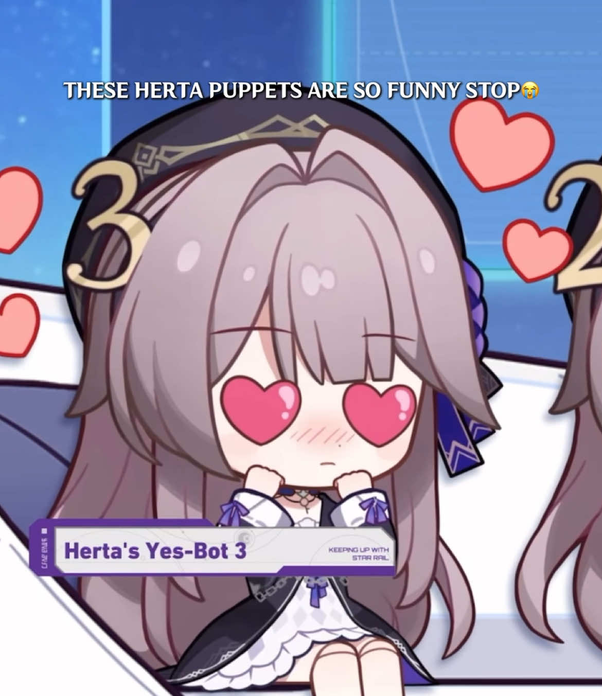 The 3rd puppet was just wild #herta #hertahonkaistarrail #theherta #HonkaiStarRail #hsr #fypシ゚viral #boothillbf #hsrcreators #amphoreus #hsrtrailer 