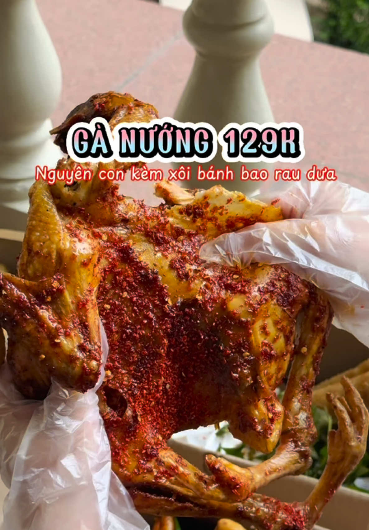 Gần LANDMARK có GÀ NƯỚNG 129K nè mấy bà #ganuongmamnhi #ganuong #kyn99er #binhthanhangi #ancungtiktok #tatniencuoinam 