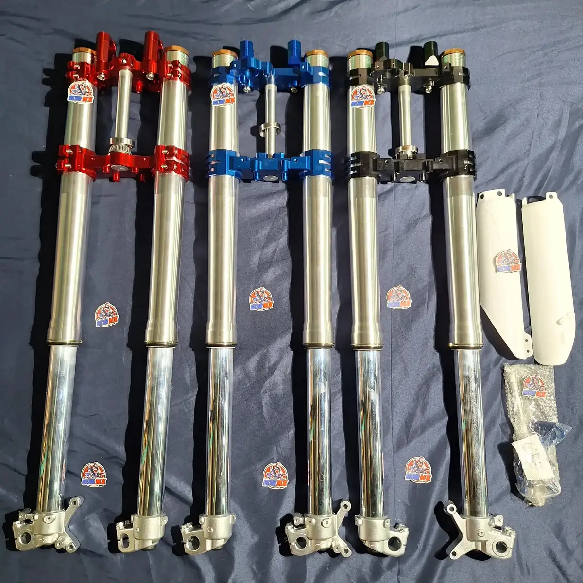 USD Upside Down Realjump DELKEVIC 2024 Shock Depan PNP CRF 150 Tekmo #delkev #supermoto #fyp #crf #crf150l #usd 