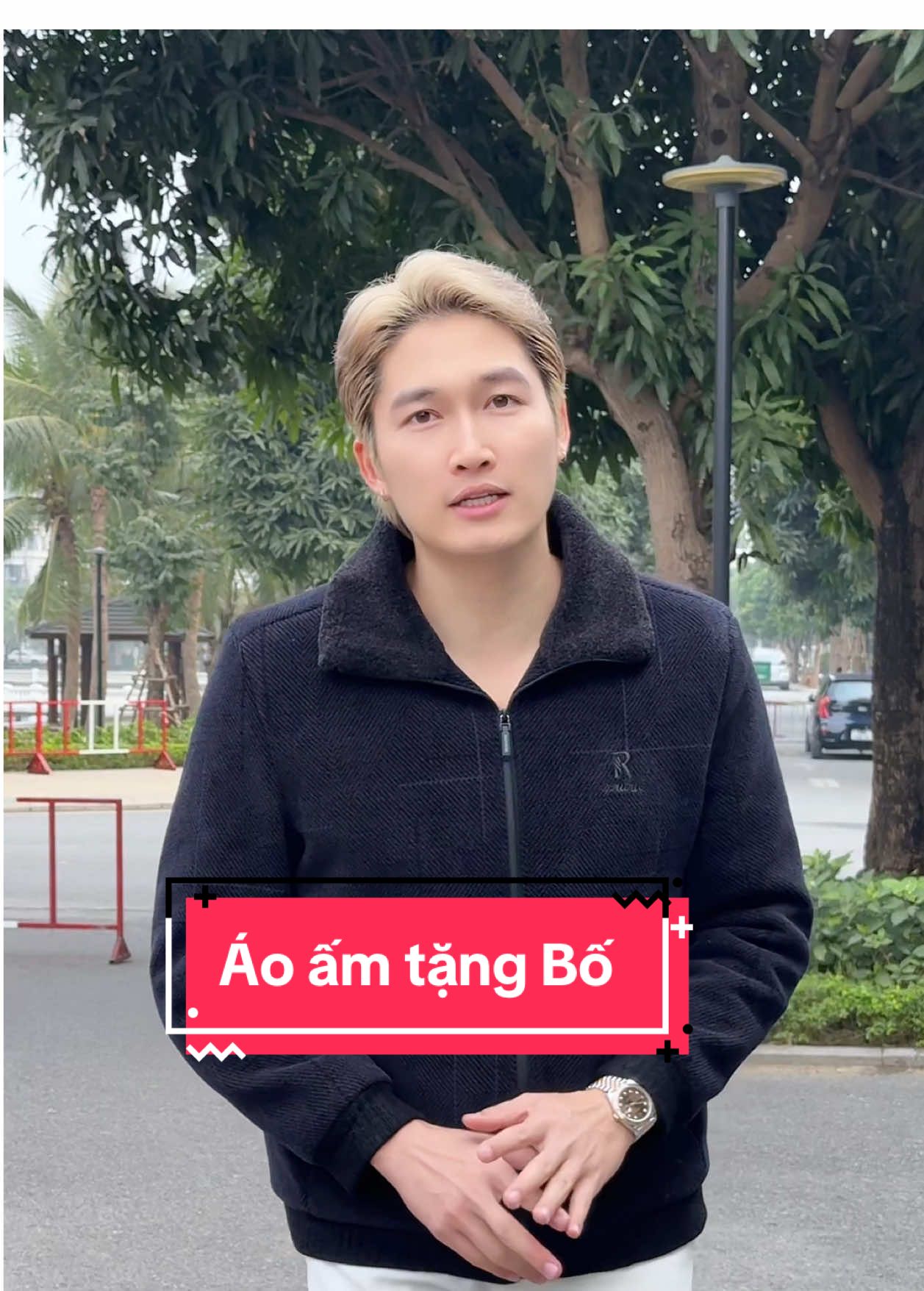 Săn ngay món quà ấm áp tặng Bố #tikhub#xuhuong #aotrungnien #aokhoac #aotangbo 