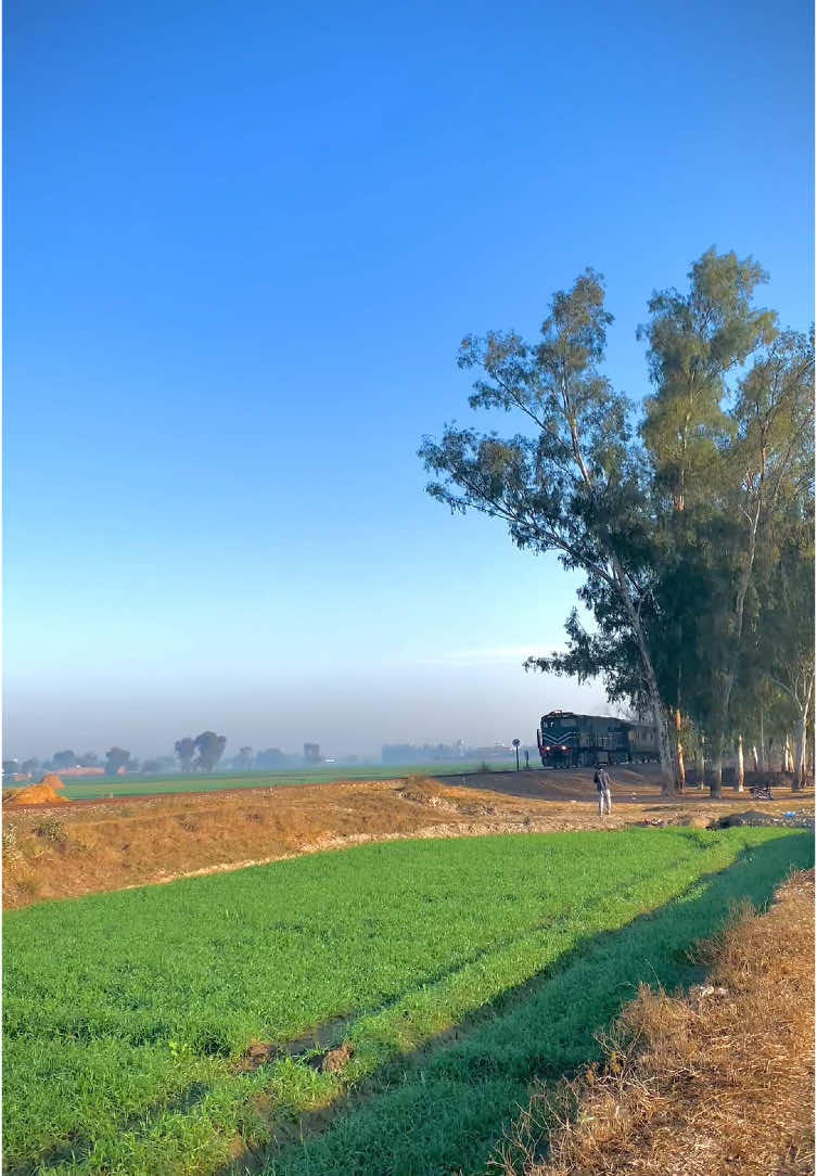 Beautiful Train Drone Shots by Talha Bhatti ! #talhabhatti #droneshots #viralvideo #Vlog #nature #trains 