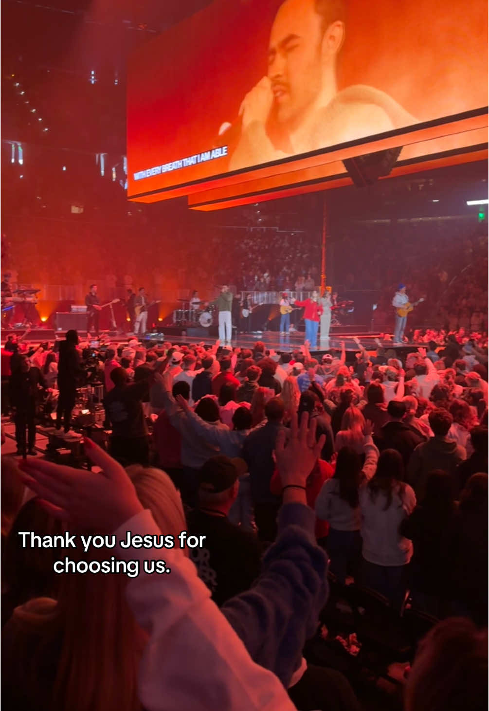 An honor to serve such a good God #passion #passionconference #passion2025 #jesus #christian #worship