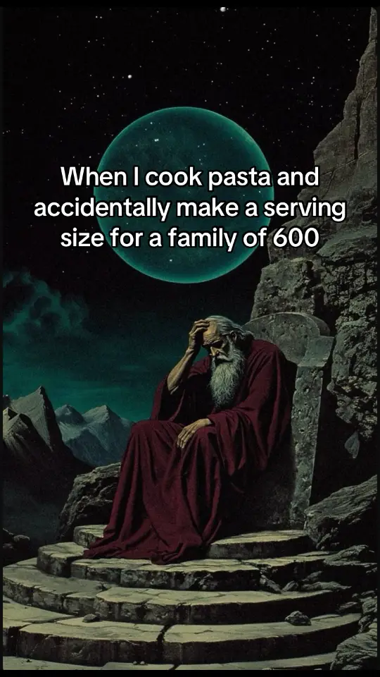 And it tastes absolutely dogshit #darkfantasy #aesthetic #real #relatable #fyp #trend #life #lore #fr #ontop #wizard #pasta #cook