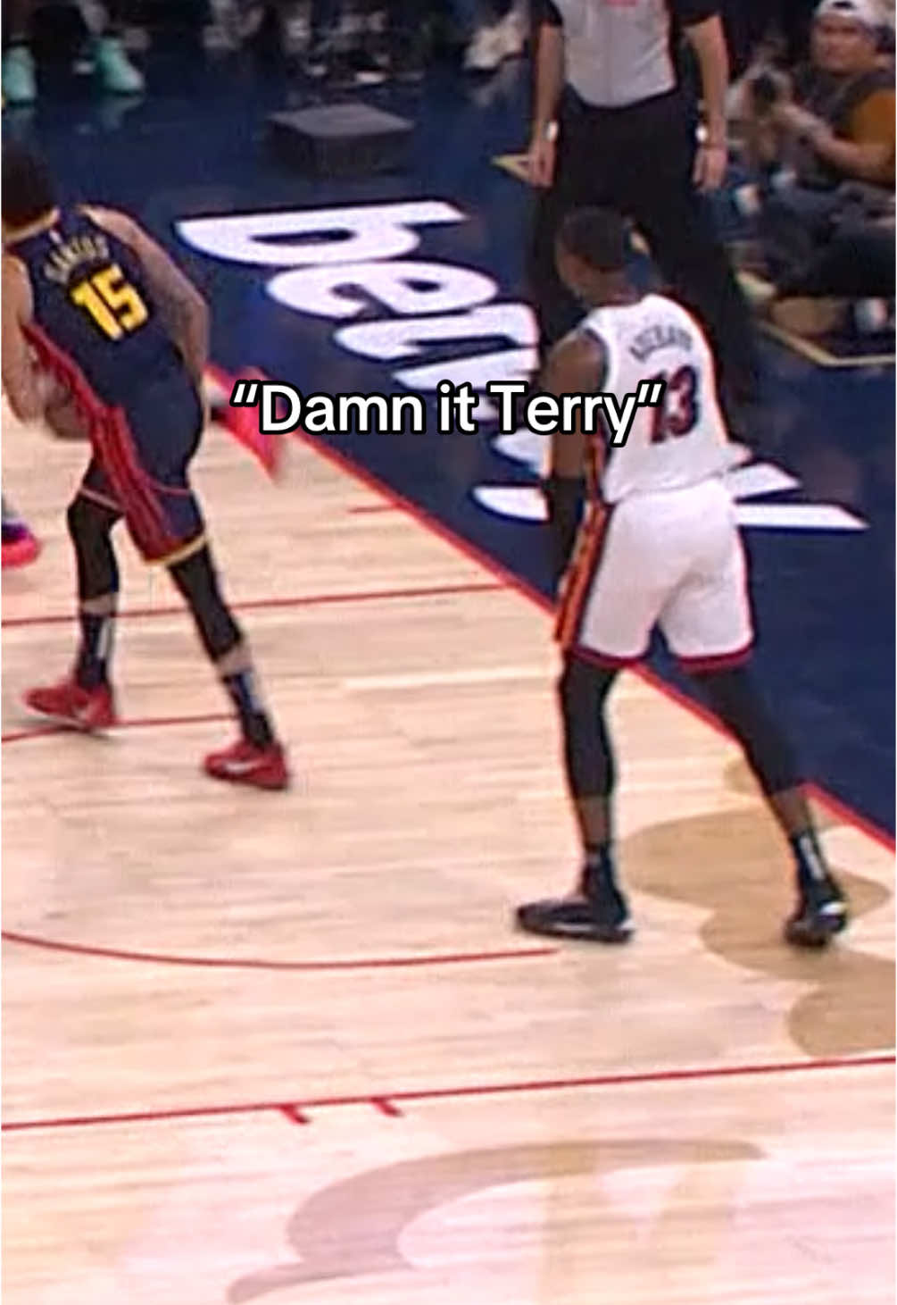I’m crying. 😭😂 #NBA #bball #basketball #hoops #heat 