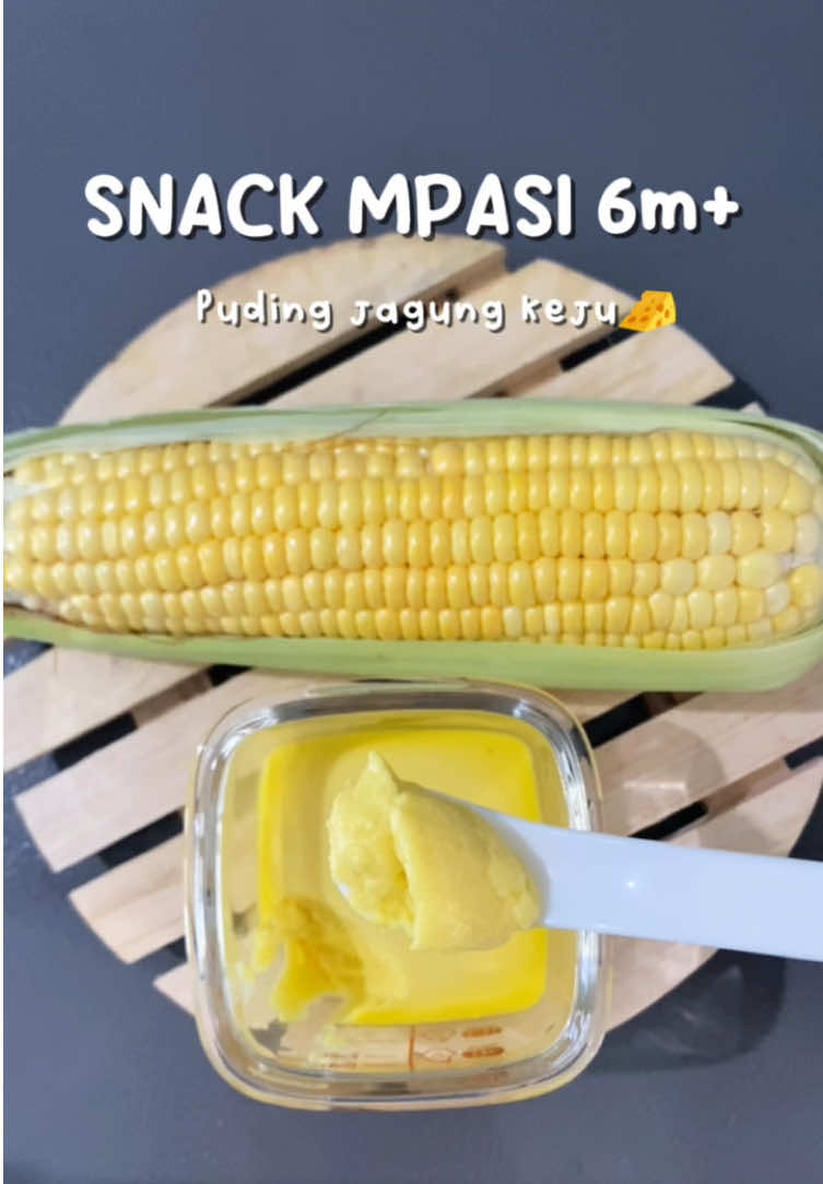 Ide snack mpasi mulai 6 bulan Bahan 1 jagung Telur Santan Keju   Cara membuat -blender jagung sampai halus -saring sampai terpisah dengan ampasnya -tambahkan kuning telur -tambahkan 2 sdm santan -tambahkan 1 keju belcube -aduk sampai merata,tuang ke wadah tahan panas -kukus 15 - 20 menit #snack #mpasi #jagung #mpasihomemade #mpasi #mpasi6bulan #kejubelcube 