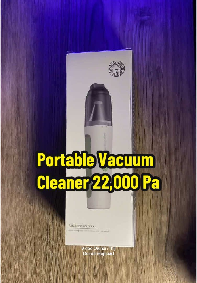 22,000 Pa Portable Vacuum Cleaner by Zacro #portablevacuumcleaner #wirelessvacuumcleaner #homecleaning #cleaningtools 