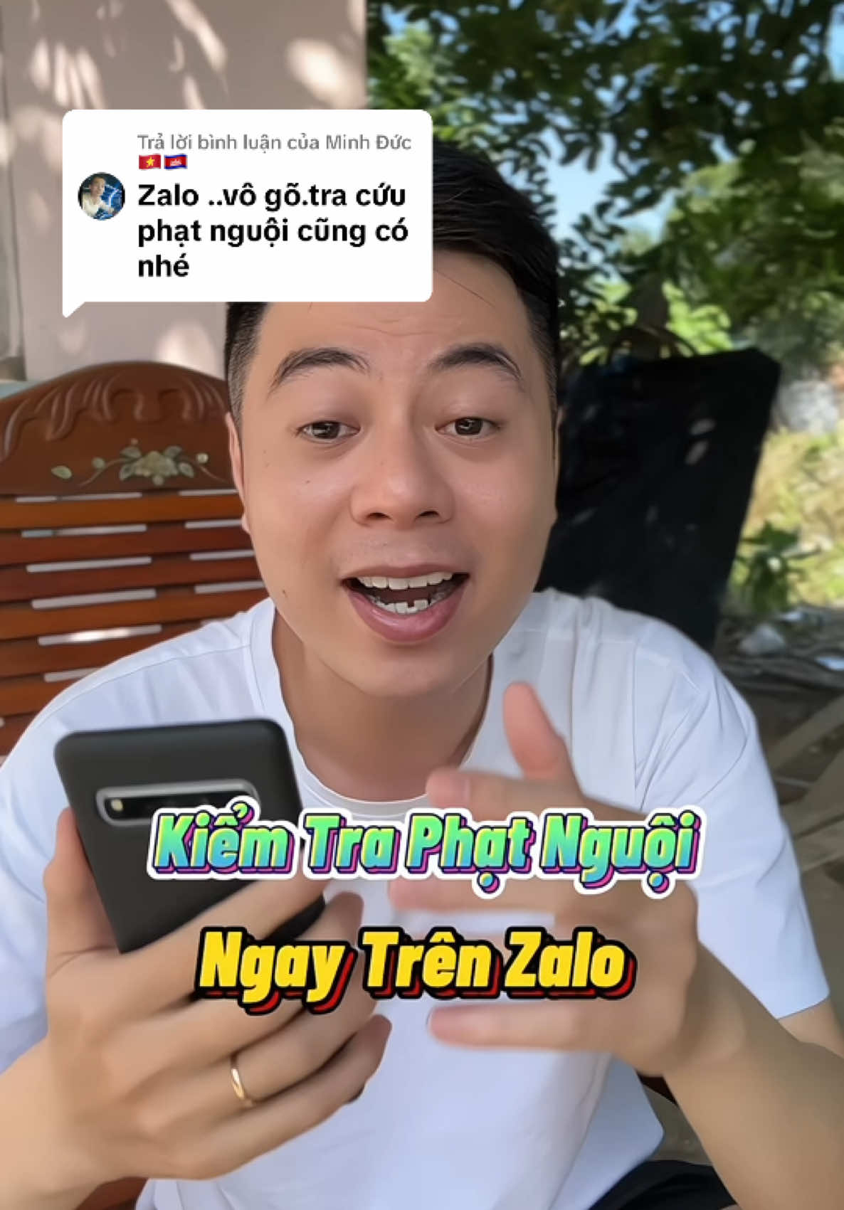 Trả lời @Minh Đức 🇻🇳🇰🇭 Tra cứu phạt nguội ngay trên Zalo #loctomo #thanhcongnghe #LearnOnTikTok 