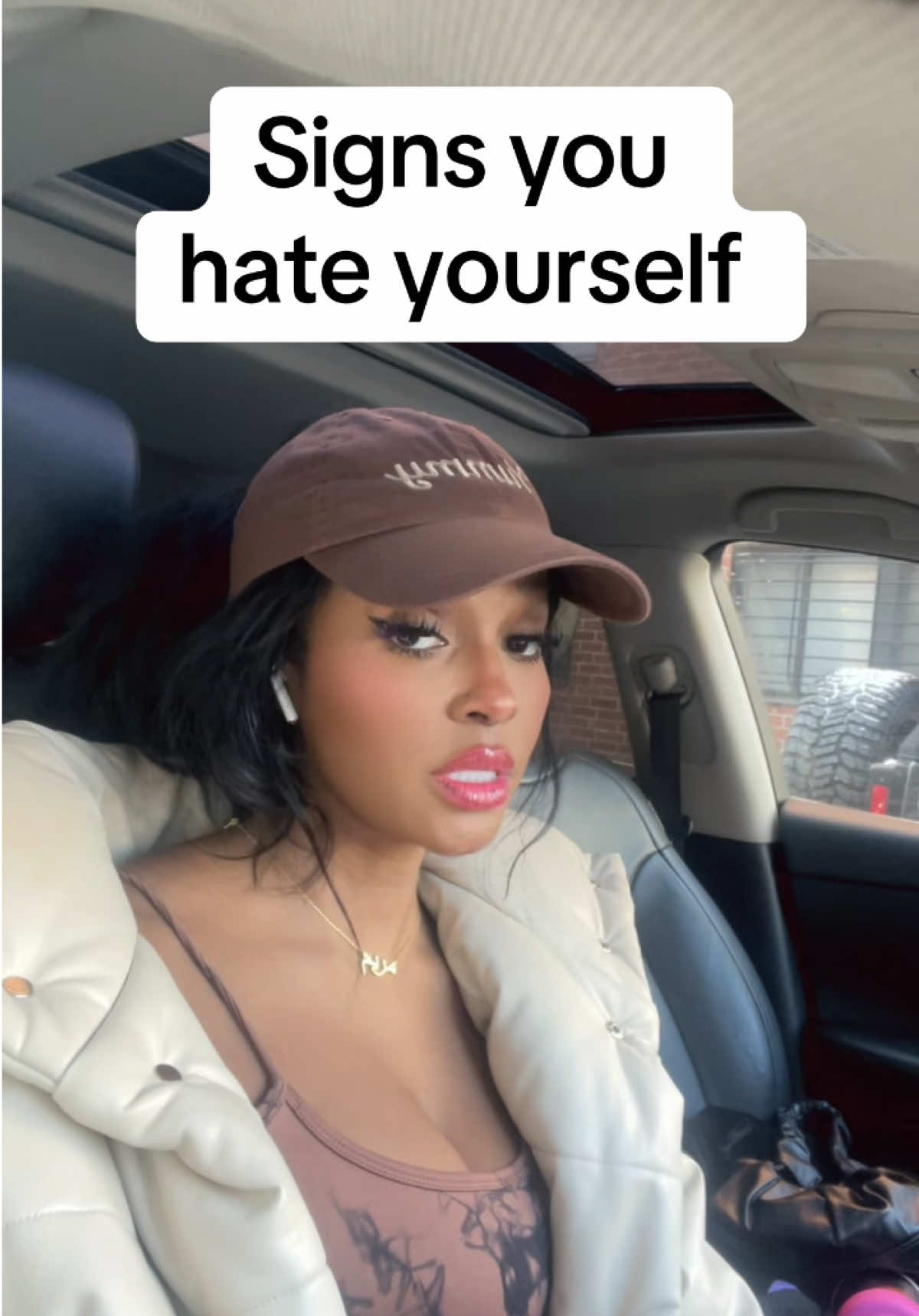 Signs you hate yourself 🙅‍♀️  #selflove #relationships #maryambasir #life #levelup #lifehacks #girls #girls #guys #value #cartips101 #trust #creatorsearchinsights 