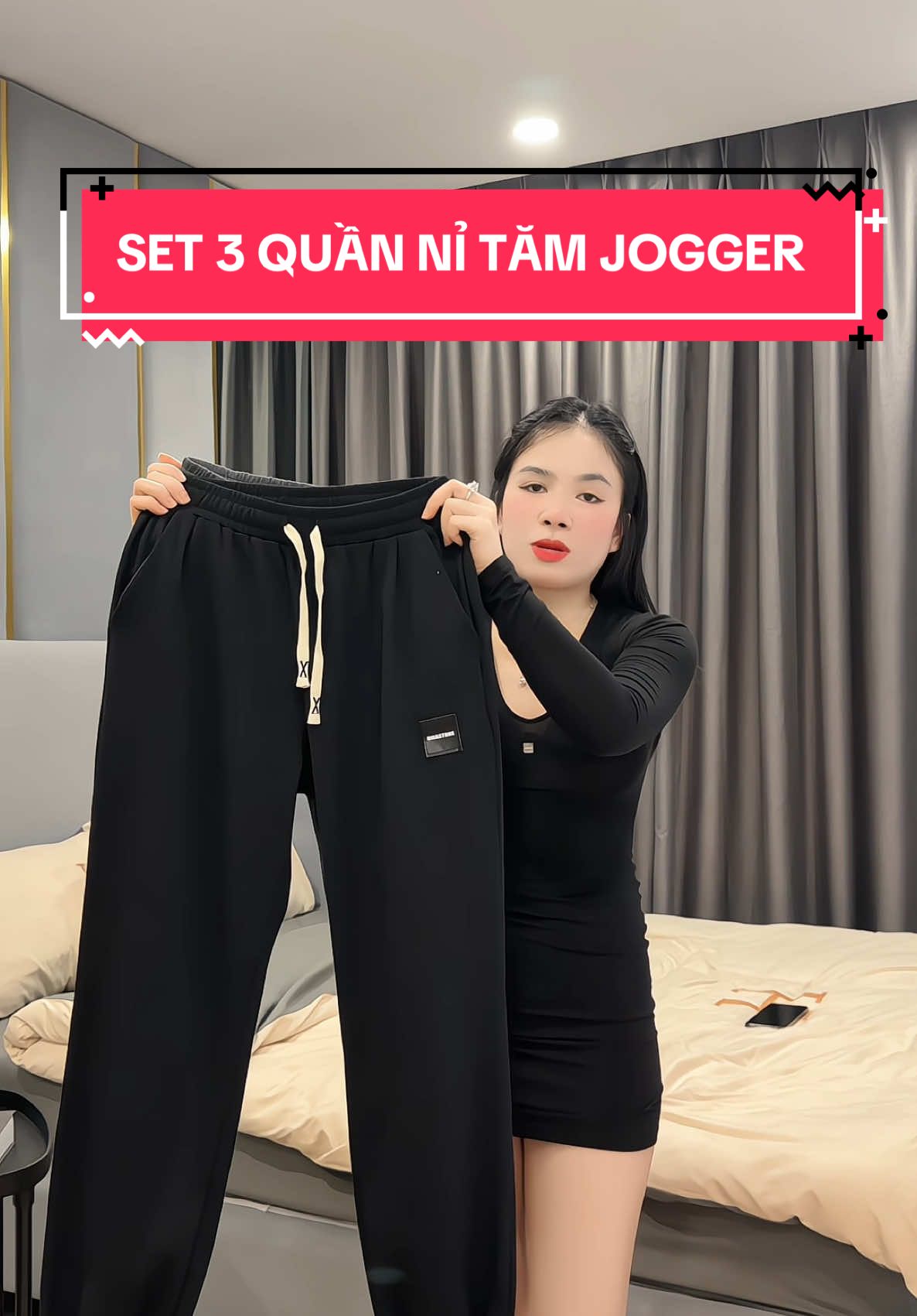 SET 3 QUẦN NỈ TĂM JOGGER U.M.A