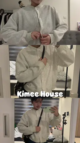 Cứ màu xám cho nhẹ nhàng í#fashion #outfit #phoidoxinh #kimeehouse 