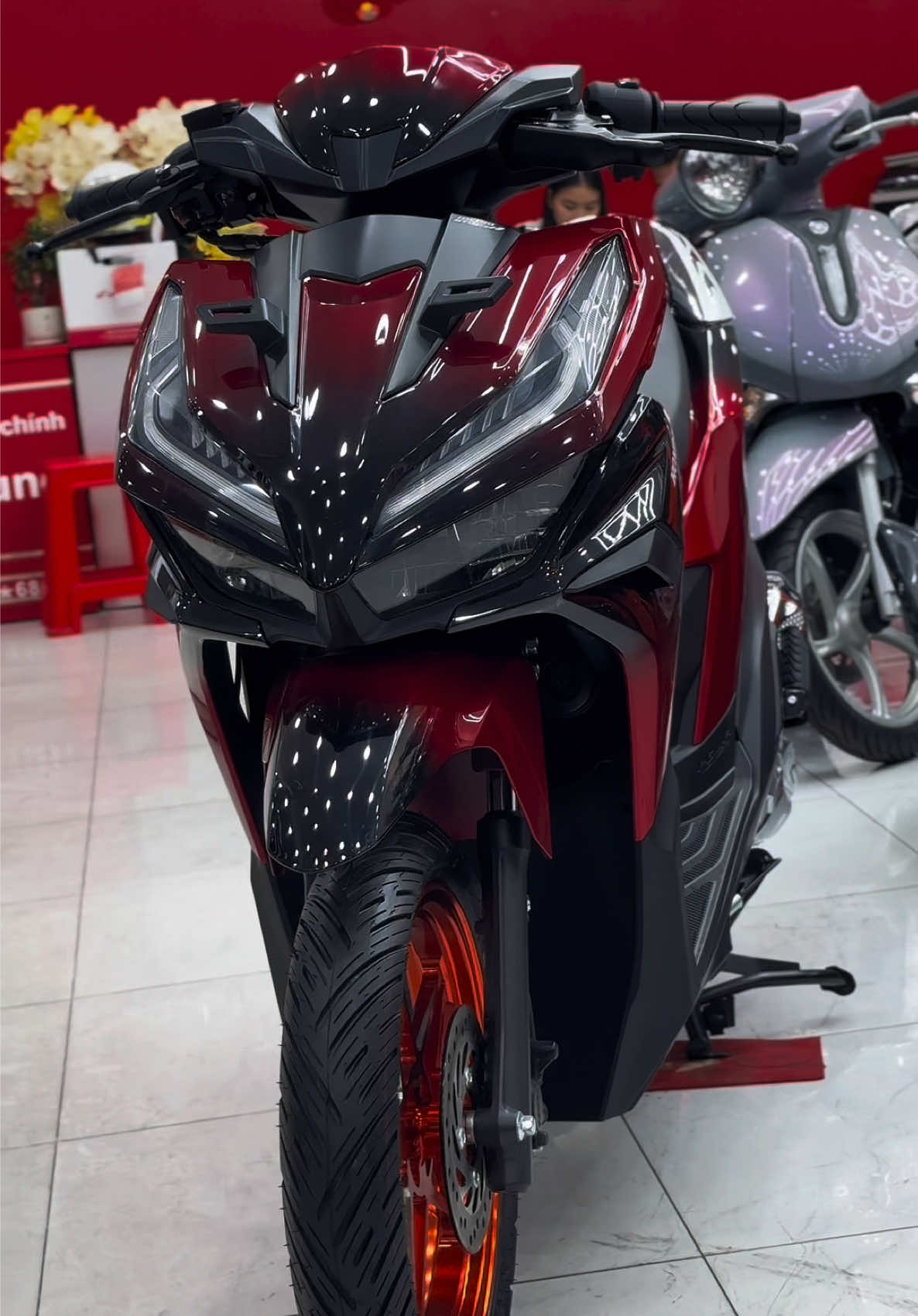 Xe vario 125 đỏ loang đen new 2025#vario #honda #thinhhanh #xuhuong #hottrend #trending 