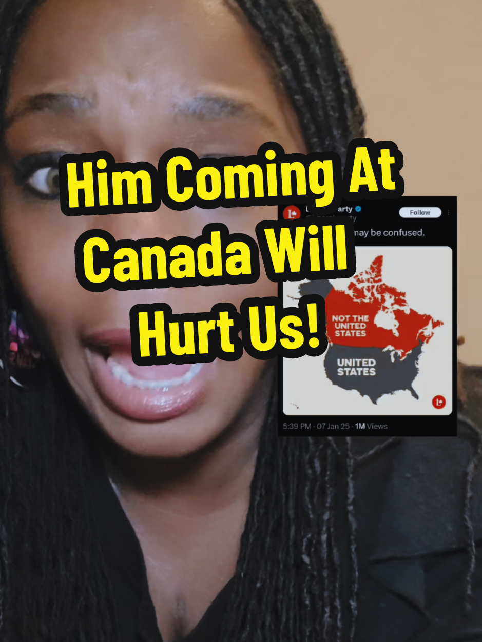 Him Coming At Canada Will Hurt Us! #Canada #politicalnews #economy 