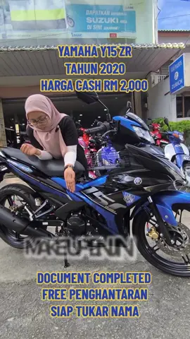 yamaha y15zr tahun 2020 ready stock untuk dijual‼️‼️‼️ ✅Document Completed ✅Boleh Jalan Jauh ✅Condition Motor Semua Oke ✅Free Hantar+Tukar Nama #yamahay15zr #yamaha #y15zr #yamahay15zr #y15zrmalaysia #malaysia #fyp #masukberanda #viral #tiktokviral #malaysiatiktok #terustedseller #postageseluruhmalaysia 