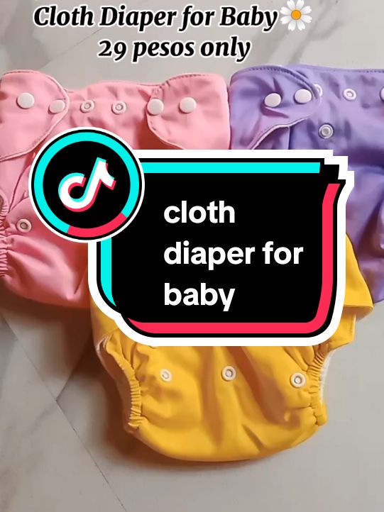 Cloth Diaper for baby reusable and washable 29 pesos lng #clothdiapers #washablediaper #adjustableclothdiaper #foryoupage #fypシ゚ 